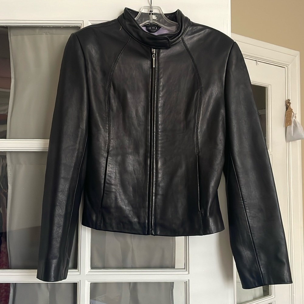 Leather jacket